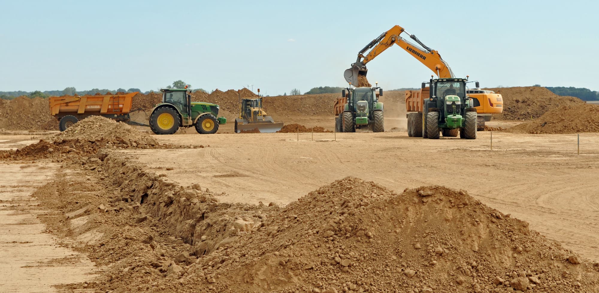 Reportage photo sur le terrain pour le secteur de la construction et du btp